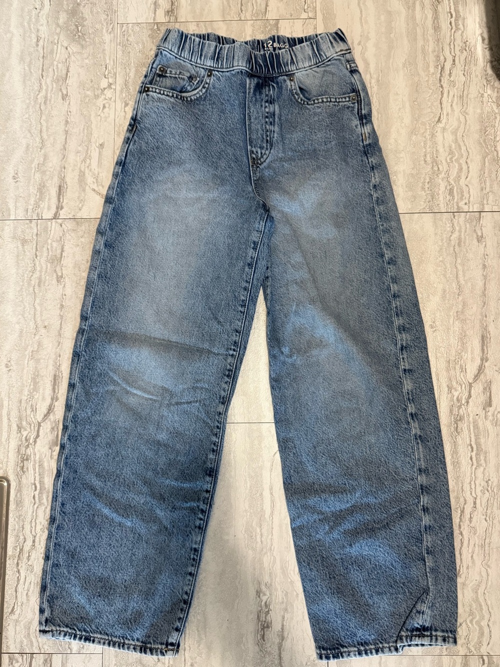 GAP Kids Ultra Soft Pull on Baggy Jeans